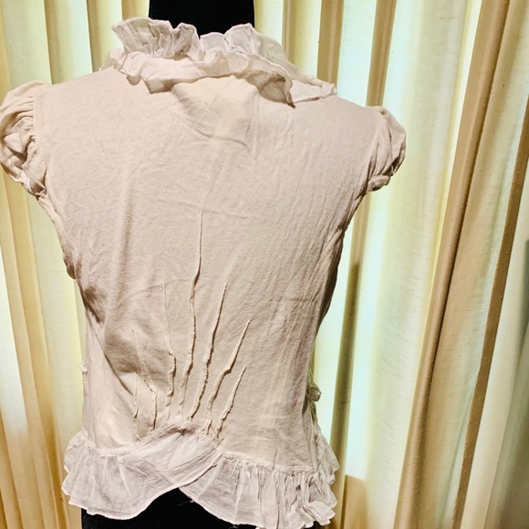 Knitted Dove cute summer top - Picture 2 of 4